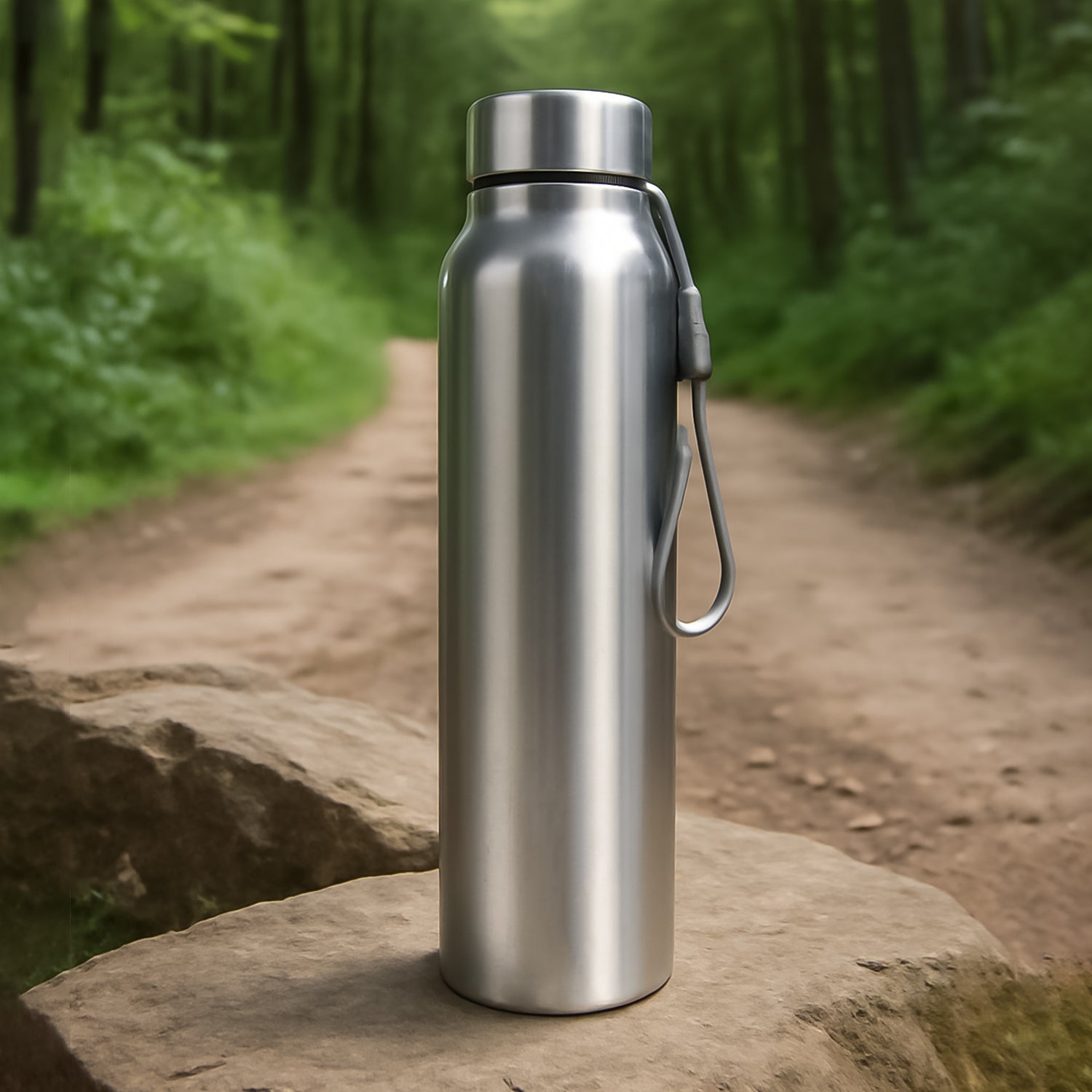Stainless Steel Single Wall Drink Water Bottle (1000 ML) Stainless Steel Single Wall Drink Water Bottle (1000 ML)